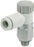 Clapet anti-retour à étranglement SMC AS Verrouill 