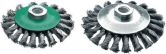 Brosse conique LESSMANN fil d'acier