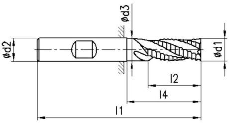 FRANKEN Fraise à rainurer/d'angle 1345C TiCN DIN84 [SimilarCatItems.CatItem.ArtName2]