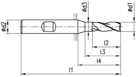 VHM-Schlichtfräser FRANKEN 2521A TiAlN [LastViewedItems.CatItem.ArtName2]