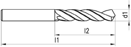 Forets HSS DIN 338: ISO Uni