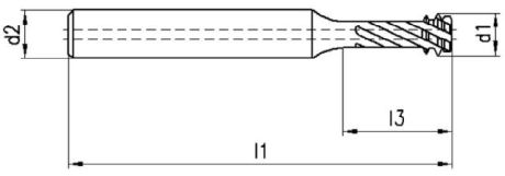 VHM Bohrgewindefräser DIXI 1744 CUTINOX IK [SimilarCatItems.CatItem.ArtName2]