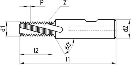 Fresa per filettare in metallo duro integrale WALT [SimilarCatItems.CatItem.ArtName2]