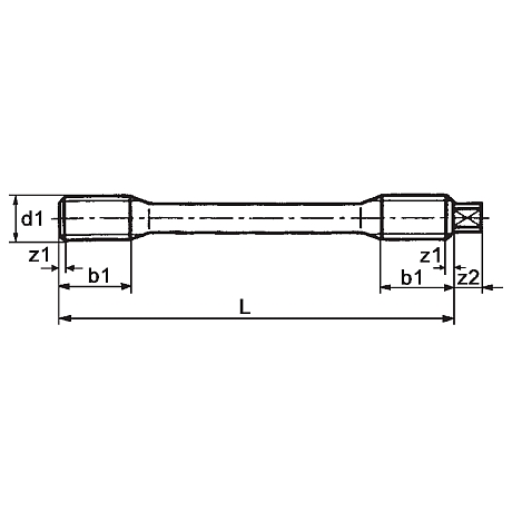 Schraubenbolzen Stahl 1.7709 blank DIN 2510 [SimilarCatItems.CatItem.ArtName2]