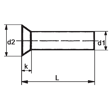Senknieten 75° INOX A2 DIN 661 [SimilarCatItems.CatItem.ArtName2]