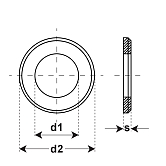 Ranelle in OT liscio DIN 125 B 