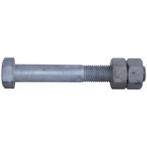 Set di viti a testa esagonale 8.8 S 124 ZF 