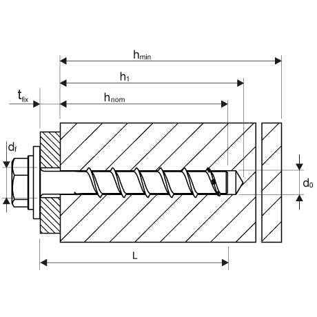 Viti per calcestruzzo BSZ-SU-H acciaio flZn [SimilarCatItems.CatItem.ArtName2]