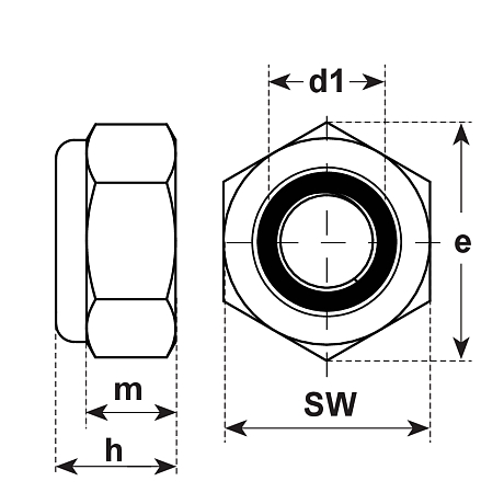 Dadi di sicurezza Poly-Stop in acc ZB DIN 985 8 [SimilarCatItems.CatItem.ArtName2]