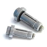 Parti di fissaggio Lindapter® HB Hollo-Bolt® accia io ZB