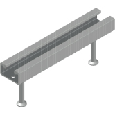 Ankerschienen W 40/22 fvz warmgewalzt 
