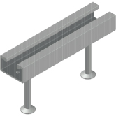 Ankerschienen W 50/30 fvz warmgewalzt 