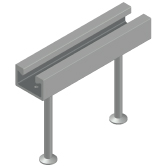 Ankerschienen W 53/34 fvz warmgewalzt 