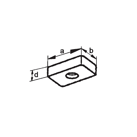 Gewindeplatten Hammerkopf 50/40 INOX A4 [SimilarCatItems.CatItem.ArtName2]