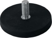 Magnete a pinza piatto con filettatura esterna 