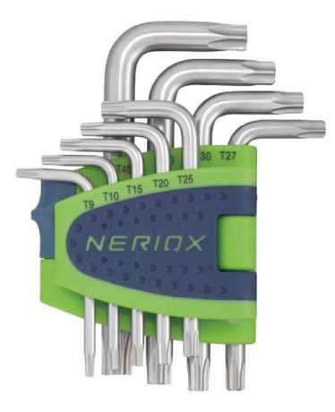 Set di chiavi per perni angolari NERIOX per TORX [SimilarCatItems.CatItem.ArtName2]
