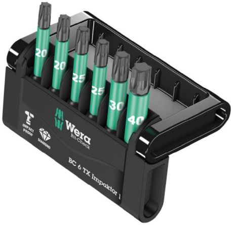 Set di punte WERA Diamond Mini Check Impactor 2 [SimilarCatItems.CatItem.ArtName2]