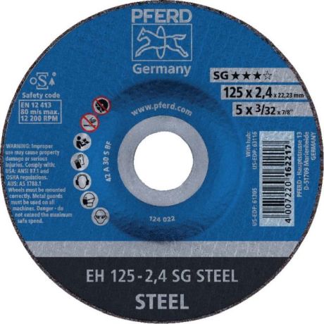 Trennscheibe PFERD EH SG STEEL [SimilarCatItems.CatItem.ArtName2]