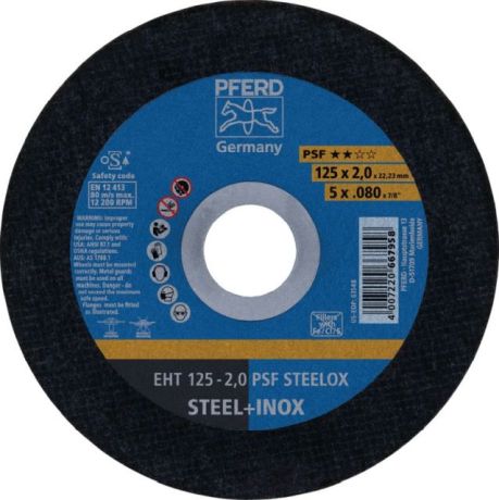Trennscheibe PFERD EHT PSF STEELOX [SimilarCatItems.CatItem.ArtName2]