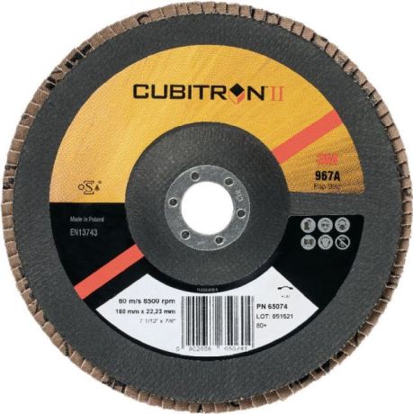 Disco lamellare 3M CUBITRON II tipo 967A piatto [SimilarCatItems.CatItem.ArtName2]