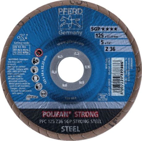 Disque à lamelles POLIFAN® SGP ZIRKON-STRONG [SimilarCatItems.CatItem.ArtName2]