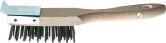 Brosse en fil d'acier avec grattoir ZEINTRA 