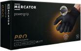 Gants nitrile jetables MERCATOR gogrip black 