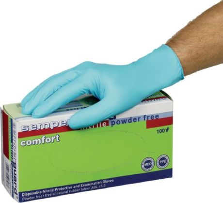 Gants nitrile jetables SEMPERGUARD Comfort Box [SimilarCatItems.CatItem.ArtName2]