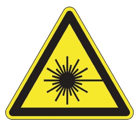 Warnschilder 200 mm Laserstrahl [SimilarCatItems.CatItem.ArtName2]