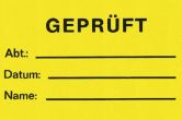 Marqueurs de contrôle Feuille de 10 étiquettes 