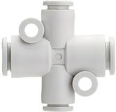 Diramazione a innesto incrociato SMC KQ2T con 2 ri 