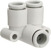 Connecteur coudé double SMC KQ2LU 