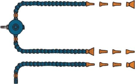 Magnetfuss 2 Kugelhahnen GelenkStk.e Düsen [LastViewedItems.CatItem.ArtName2]