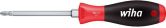 Pozidrivdreher WIHA SoftFinish® 6-kt-klinge 