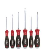 Pozidrivdreher WIHA SoftFinish® 6-kt-klinge Schlag 