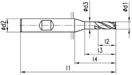 FRANKEN HSS-Eckfräser 1311 Typ N DIN 844K HSS-Co8 [SimilarCatItems.CatItem.ArtName2]