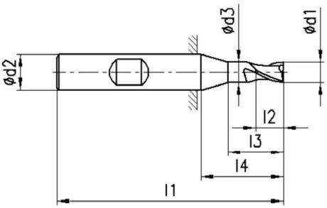 FRANKEN Eck-/ Nutfräser 2310C TiCN DIN 327 HSS-Co8 [SimilarCatItems.CatItem.ArtName2]