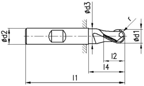 FRANKEN Radiusfräser 3268 HSS-Co8 [SimilarCatItems.CatItem.ArtName2]