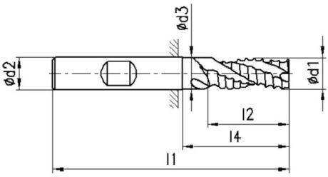 FRANKEN HSS-Eckfräser 1590 DIN 844K HSS-Co8 [SimilarCatItems.CatItem.ArtName2]