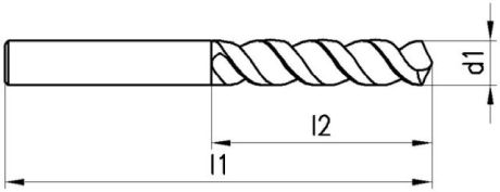 Bohren HSS DIN 1897: ISO M