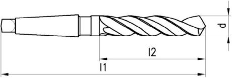 Foratura HSS DIN 340/341/345