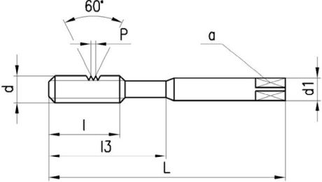 Gewindebohrer DC N320-4 HSSE M ISO2 6H DIN 371 [SimilarCatItems.CatItem.ArtName2]