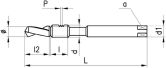 Trapano combinato DC N5951 HSSE M ISO2 6H corto 