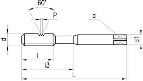 Gewindebohrer DC QTAP Q460VS-3 HSSE-PM MF DIN 374 [SimilarCatItems.CatItem.ArtName2]