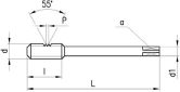 Gewindebohrer DC N420V-4 HSSE G V DIN 5156